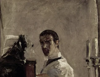 Selbstporträt, 1880 (Detail)